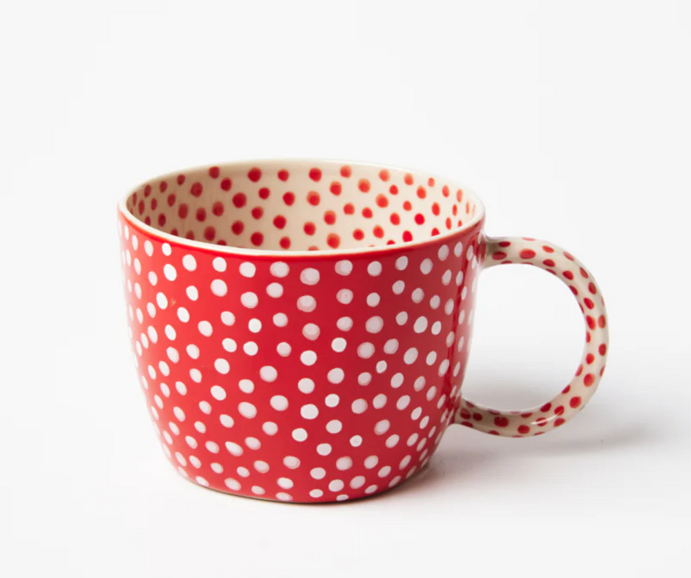 Jones & Co- Chino Mug Red Spot