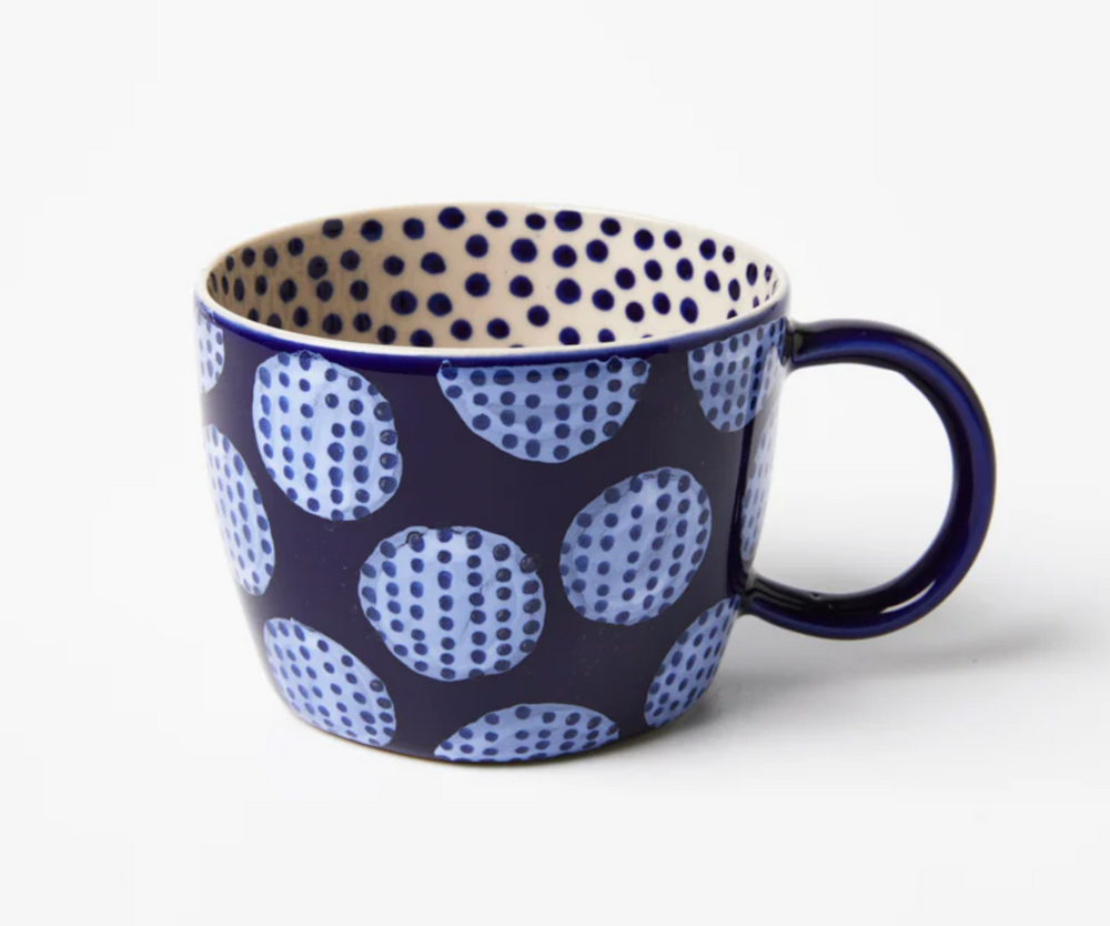 Jones & Co- Chino Mug Blue Boulders