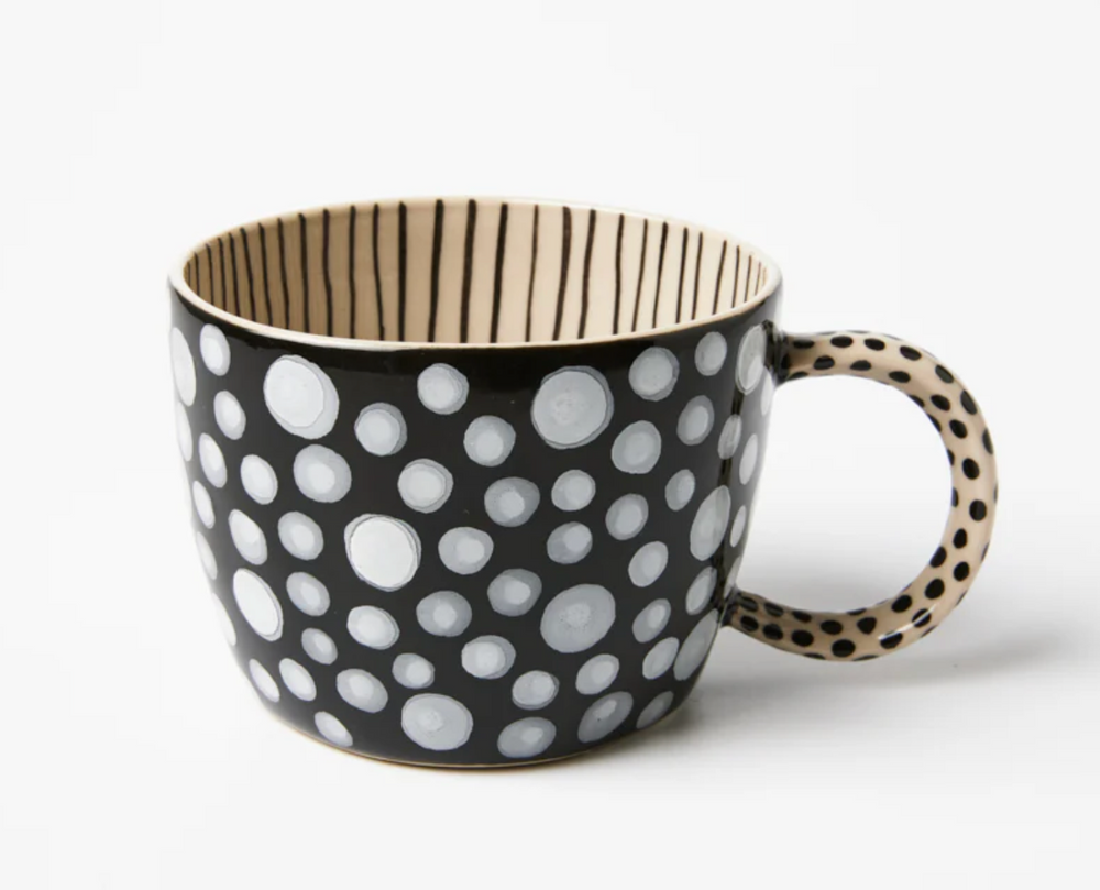 Jones & Co- Chino Mug Black Spot