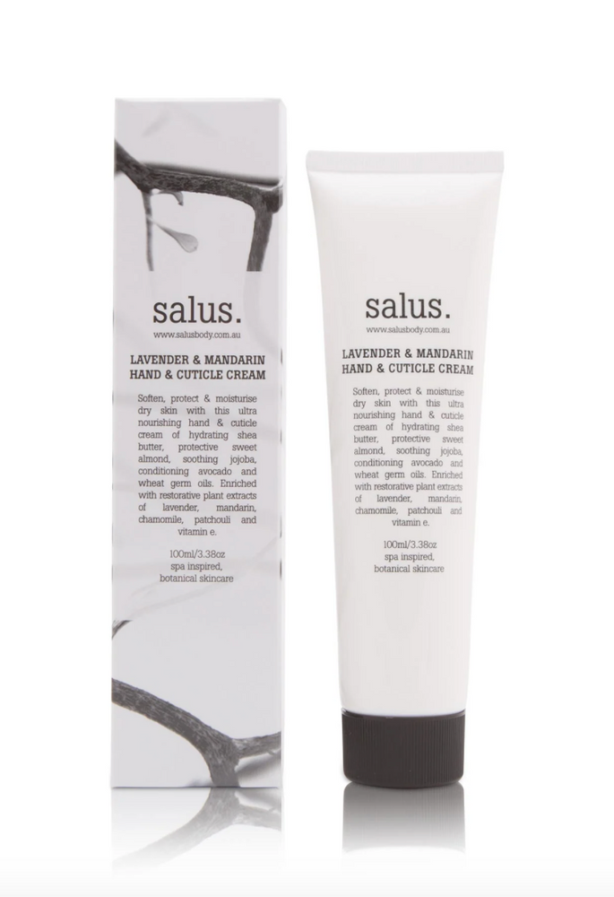 Salus Body- Lavender & Mandarin 100ml Hand & Cuticle Cream
