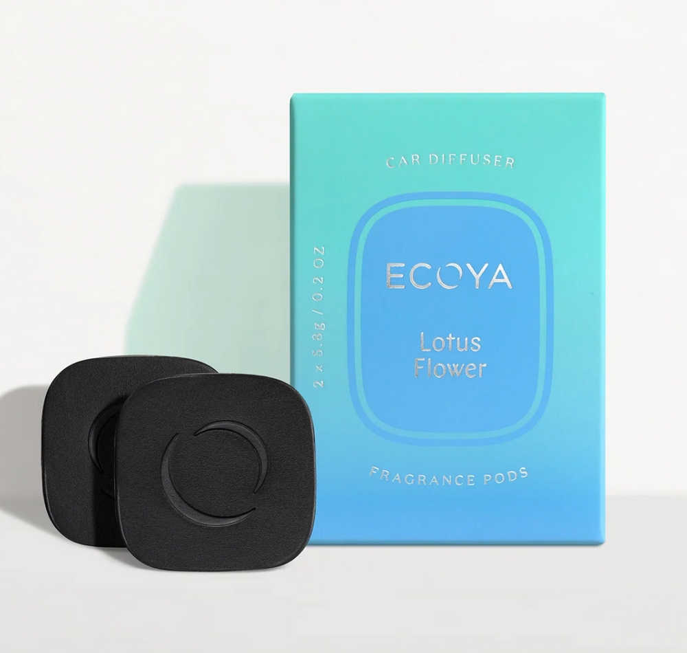 Ecoya- Lotus Flower Car Diffuser Fragrance Pods