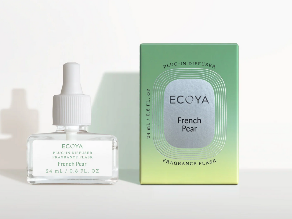 Ecoya- French Pear Plug-In Diffuser Fragrance Flask