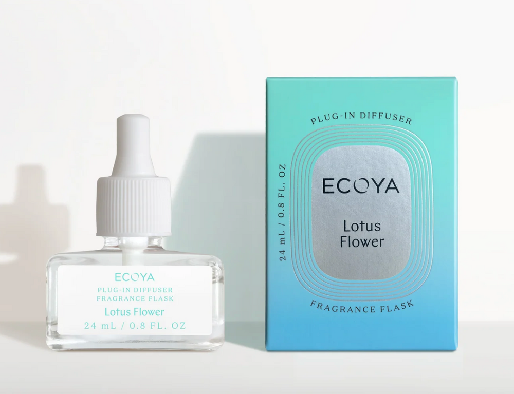 Ecoya- Lotus Flower Plug-In Diffuser Fragrance Flask