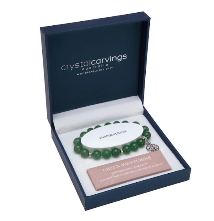 Bramble Bay Co- Green Aventurine Bracelet