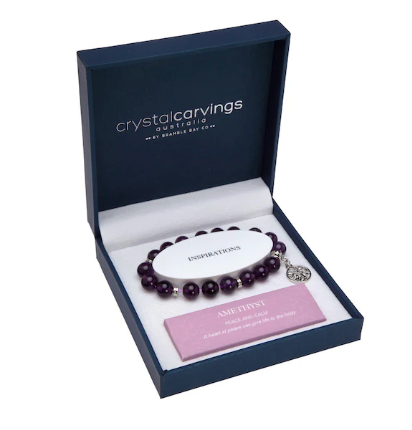 Bramble Bay Co- Amethyst Bracelet