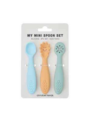 Silicone Spoon Set- Seaside