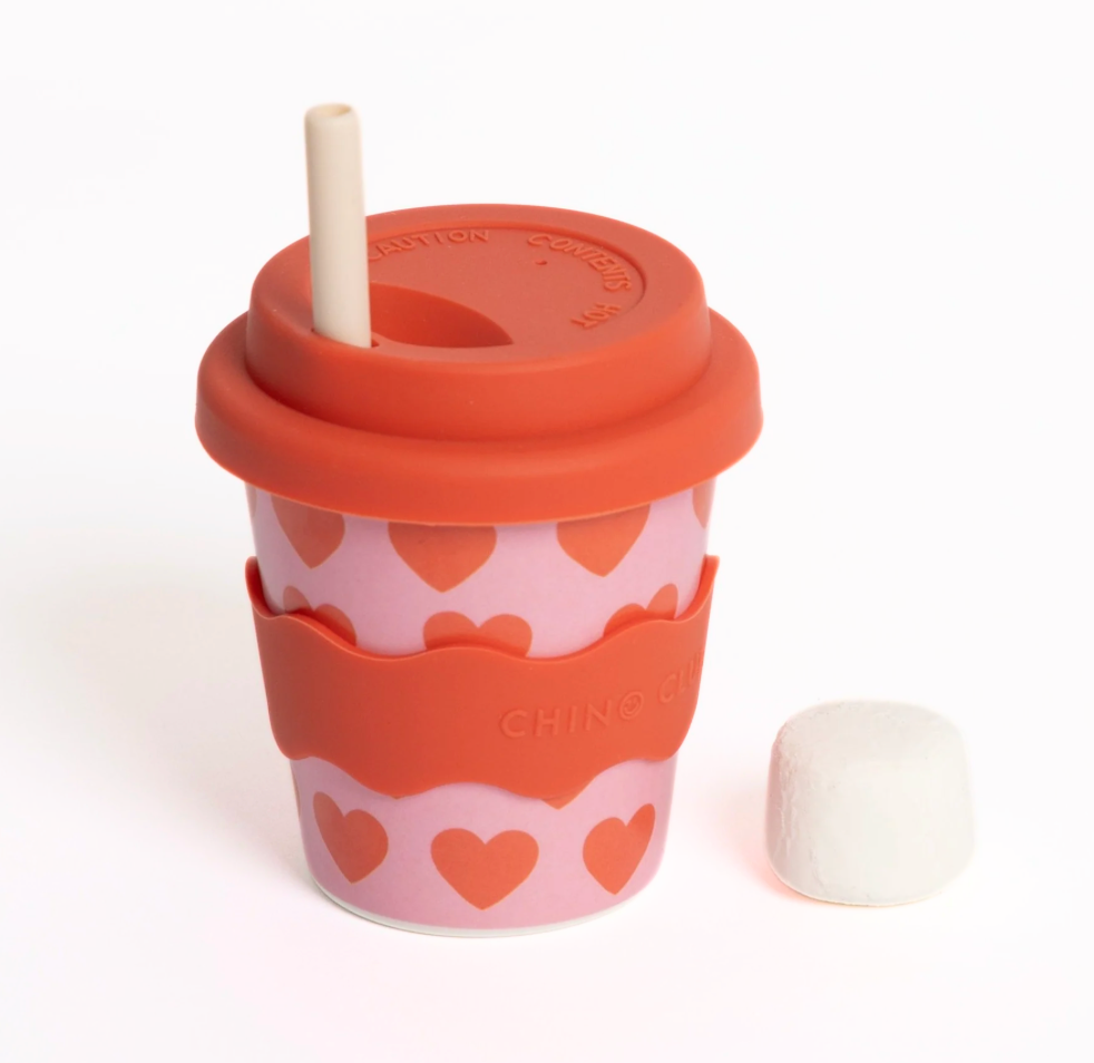 Chino Club- Hearts Baby Chino Cup 4oz