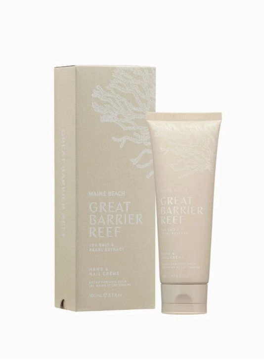 Maine Beach- Great Barrier Reef Sea Salt Hand & Nail Crème 100ml
