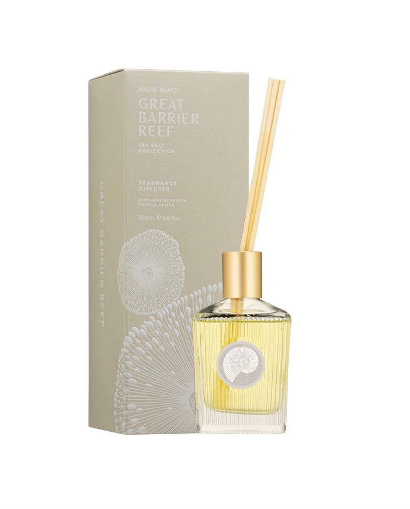 Maine Beach- Great Barrier Reef Sea Salt Fragrance Diffuser 200ml