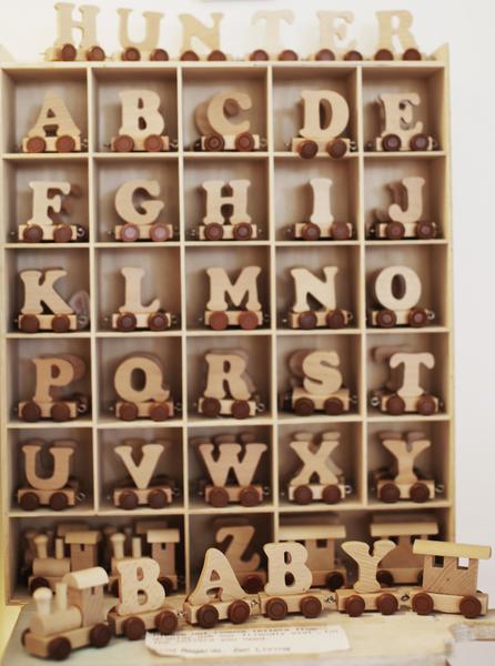 Baby Train Letters A-Z